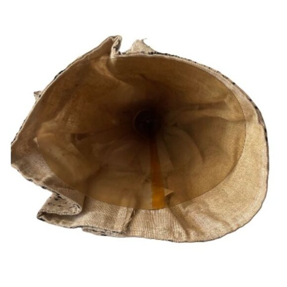 Vintage Angel Tree Topper Figurine Porcelain Head Hands Feather Wings Beige 14" - Picture 8 of 9